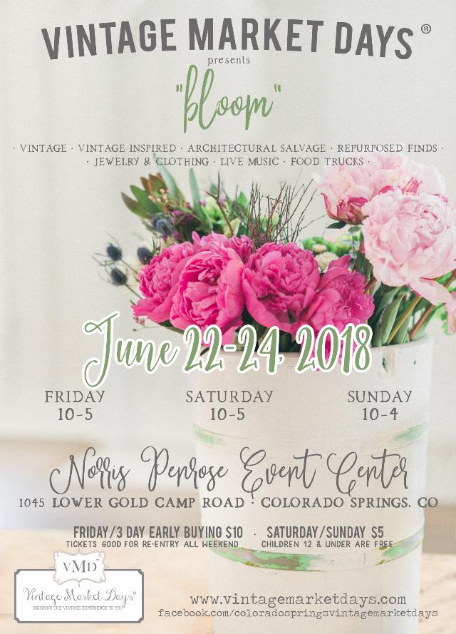 to the Vintage Market Days of Colorado Springs