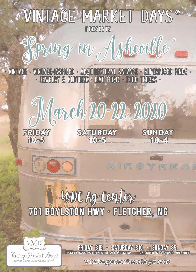 Welcome To The Vintage Market Days Of Asheville Metro