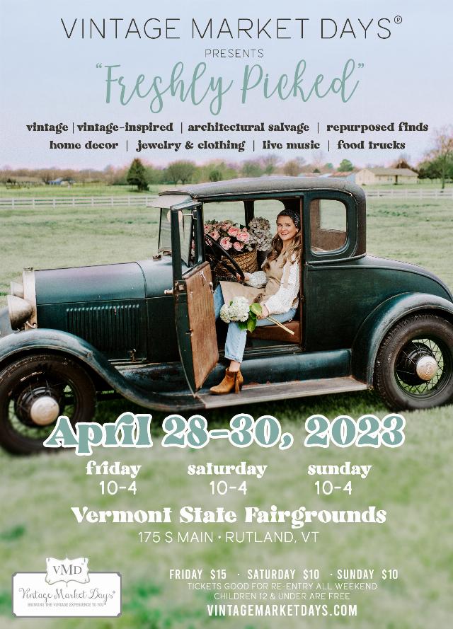 to the Vintage Market Days of Vermont