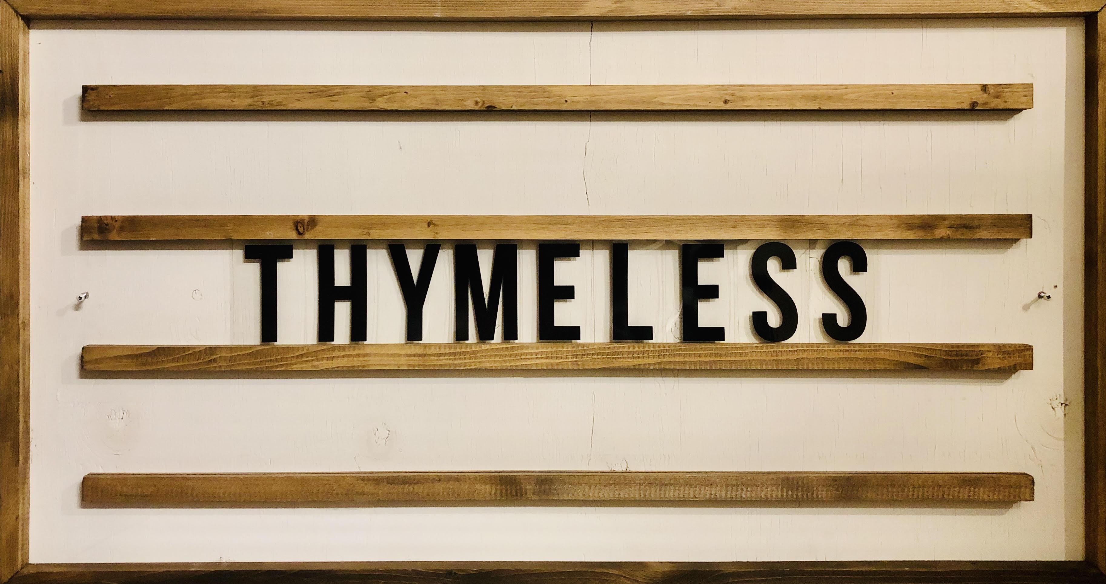 Thymeless